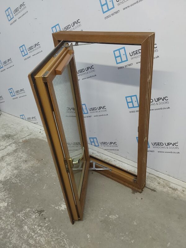 Used Oak Upvc Window 595mm x 1050mm C4W064 - Image 3