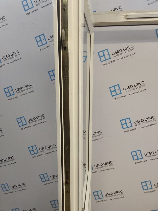 Used White Upvc Back Door (Outwards Opening) 920mm x 2055mm ( Reduce To 2040mm) 0739 - Image 4