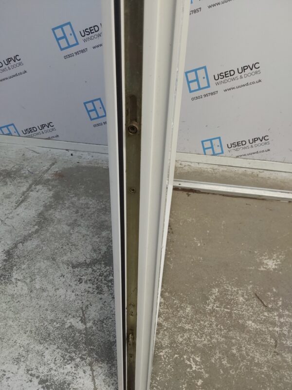 Used White Upvc Back Door (Outwards Opening) 920mm x 2055mm ( Reduce To 2040mm) 0739 - Image 6