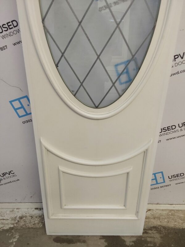 Used White Upvc Back Door Panel 541mm x 1734mm x 28mm UDP0025 - Image 6