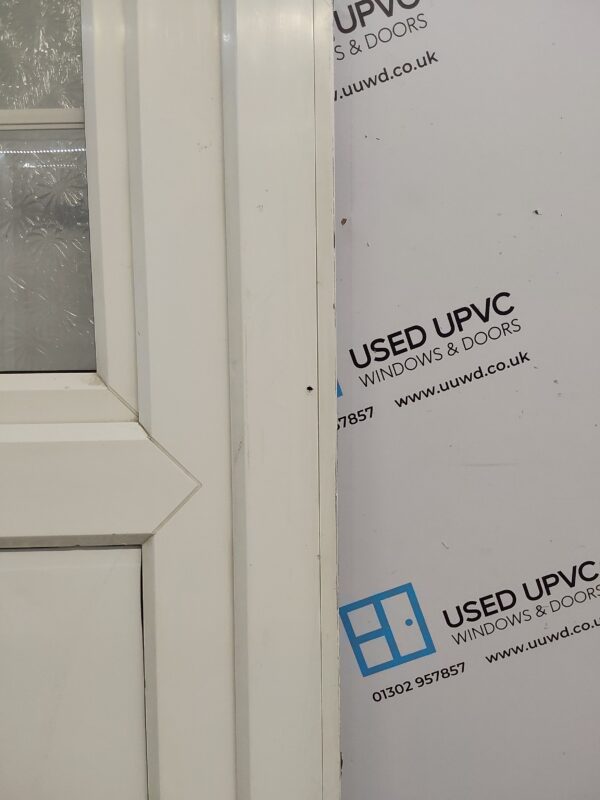 Used White Upvc Stable Back Door 820mm x 2015mm (Reduce To 805mm) 0662 - Image 17