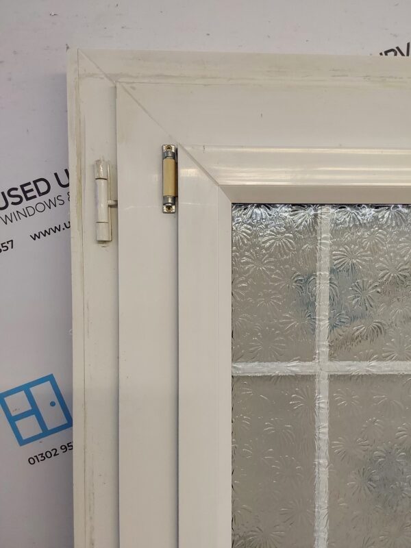 Used White Upvc Stable Back Door 820mm x 2015mm (Reduce To 805mm) 0662 - Image 9