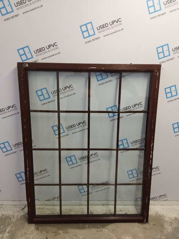 Used Woodgrain Upvc Window 1070mm x 1370mm LW0103 - Image 2