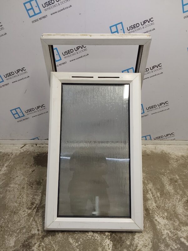 Used White Upvc Window 630mm x 1010mm W0173 - Image 2