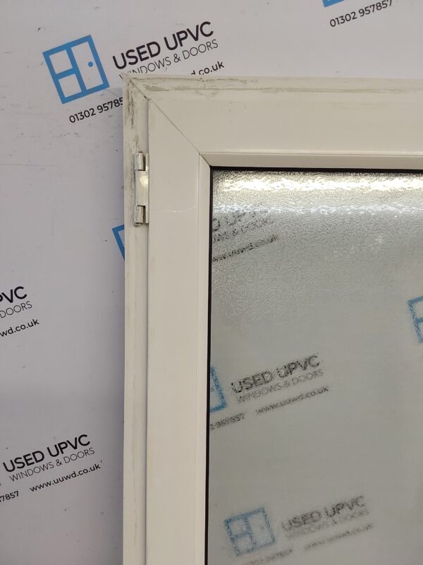 Used White Upvc Back Door 895mm x 2100mm 0705 - Image 9