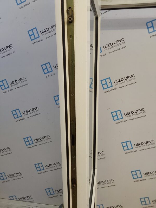 Used White Upvc Back Door 895mm x 2100mm 0705 - Image 3