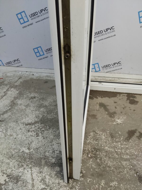 Used White Upvc Back Door 895mm x 2100mm 0705 - Image 5