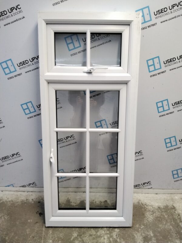 Used White Upvc Window 645mm x 1485mm USW135 - Image 2