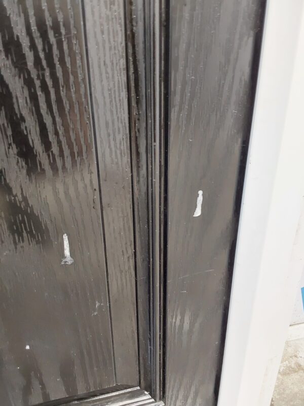 Used Black Composite Front Door 840mm x 2010mm 0014 - Image 4