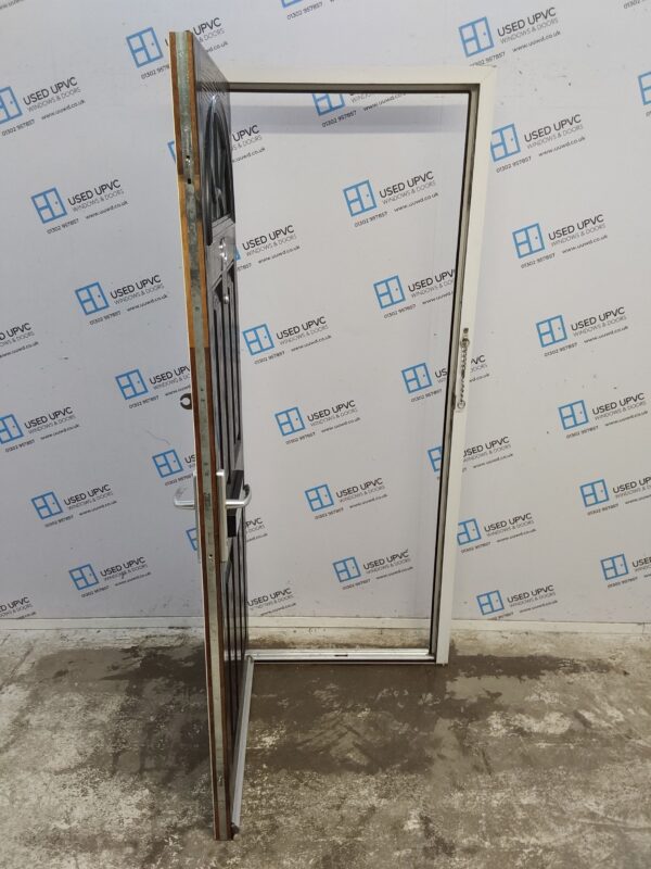 Used Black Composite Front Door 840mm x 2010mm 0014 - Image 3