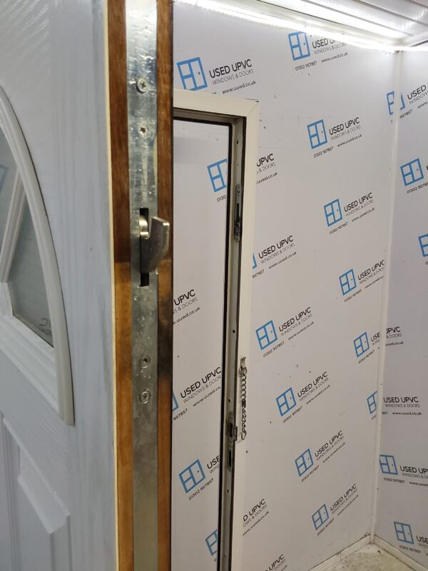 Used Black Composite Front Door 840mm x 2010mm 0014 - Image 7