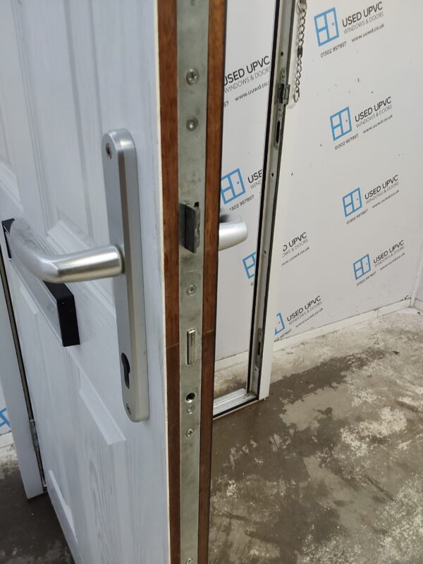 Used Black Composite Front Door 840mm x 2010mm 0014 - Image 8