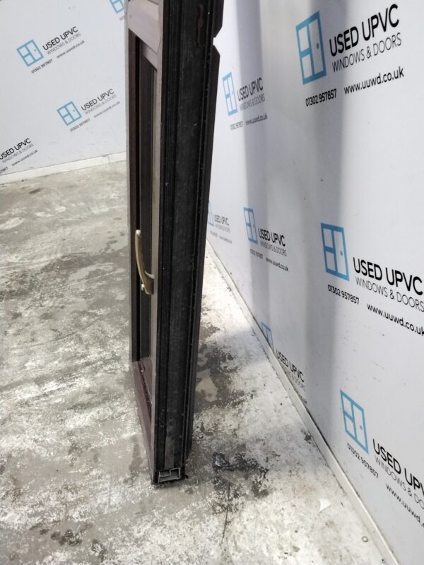 Used Rosewood upvc window 1795mm x 415mm ALR008 - Image 7