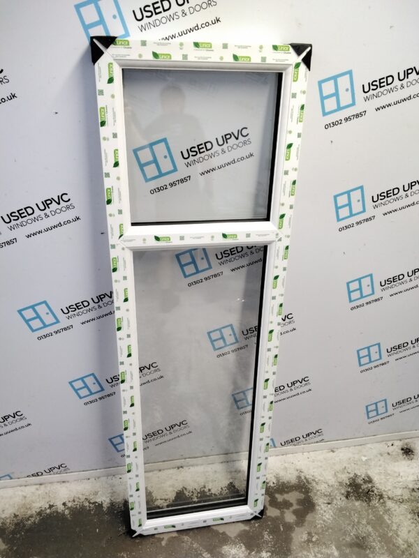 Brand new white upvc window 485mm x 1570mm USW156