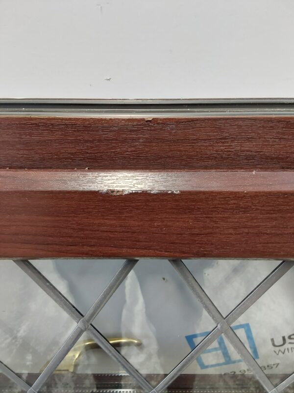 Used Rosewood Upvc Window 1805mm x 1220mm C5076 - Image 10