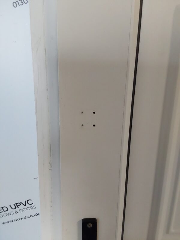 Used White Upvc Front Door And Toplight 925mm x 2535mm 0268 - Image 7