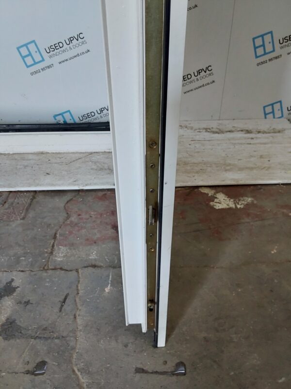 Used White Upvc Front Door And Toplight 925mm x 2535mm 0268 - Image 6