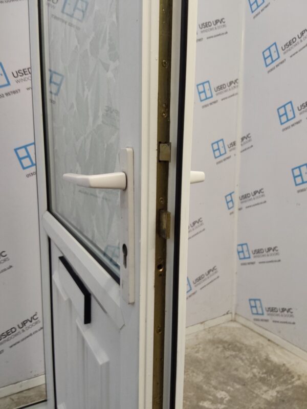 Used White Upvc Front Door 930mm x 2020mm 0239 - Image 5
