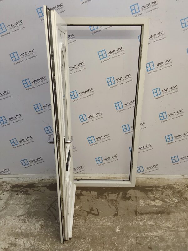 Used White Upvc Front Door 920mm x 2000mm 0195 - Image 3