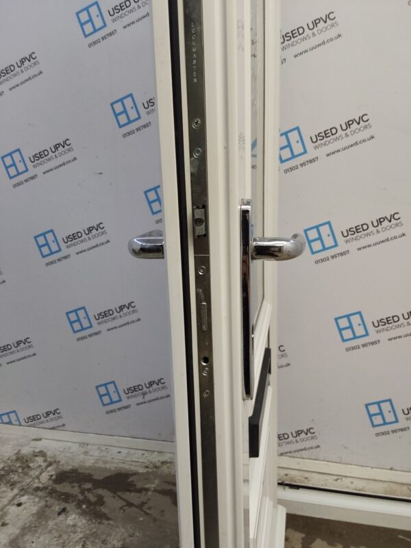 Used White Upvc Front Door 920mm x 2000mm 0195 - Image 5
