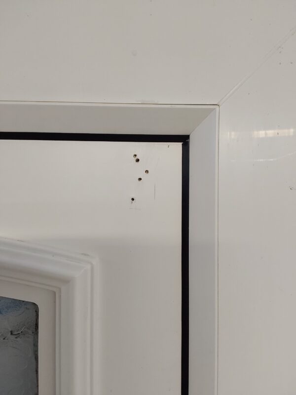 Used White Upvc Front Door 980mm x 2000mm 0525 - Image 7