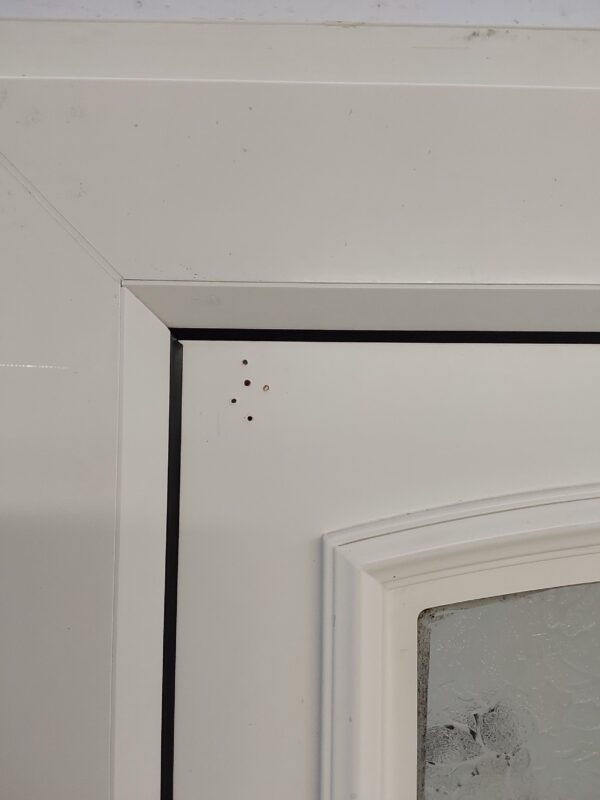 Used White Upvc Front Door 980mm x 2000mm 0525 - Image 8