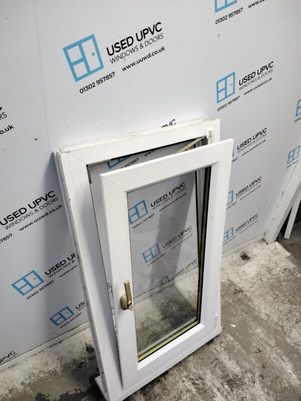 Used white upvc tilt and turn window 630mm x 1070mm (Reduce to 590mm) USW038 - Image 4