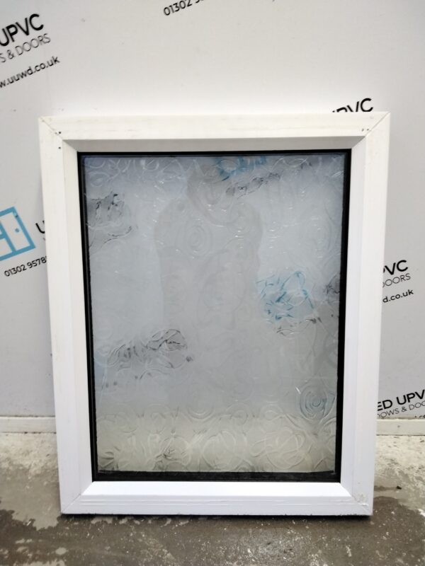 Used white upvc window 600mm x 740mm W0360 - Image 2