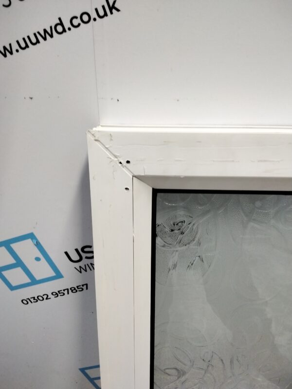 Used white upvc window 600mm x 740mm W0360 - Image 3