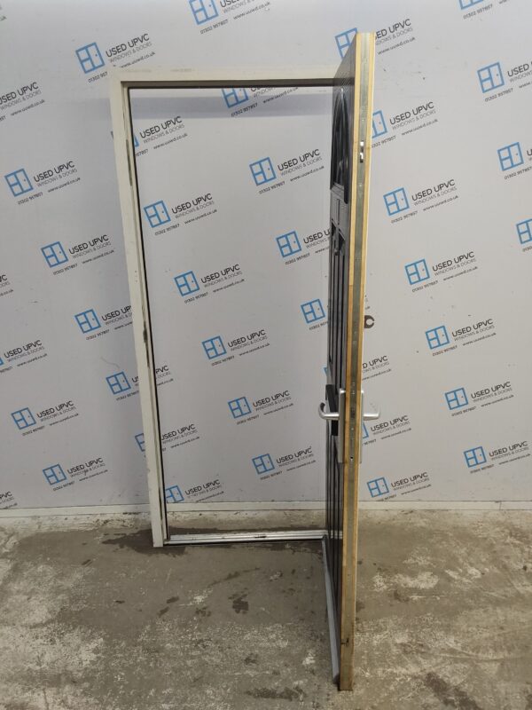 Used Black Composite Front Door 900mm x 2020mm 0271 - Image 3