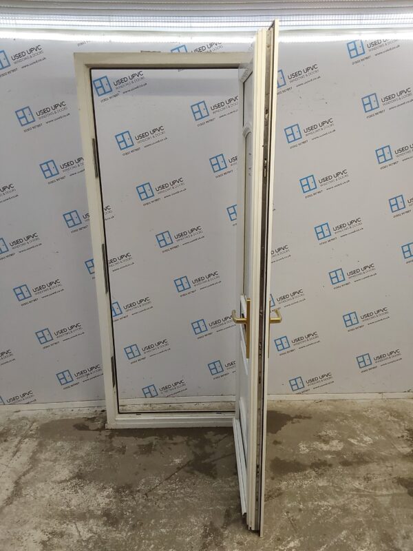 Used White Upvc Front Door 925mm x 2205mm C9D22 - Image 3