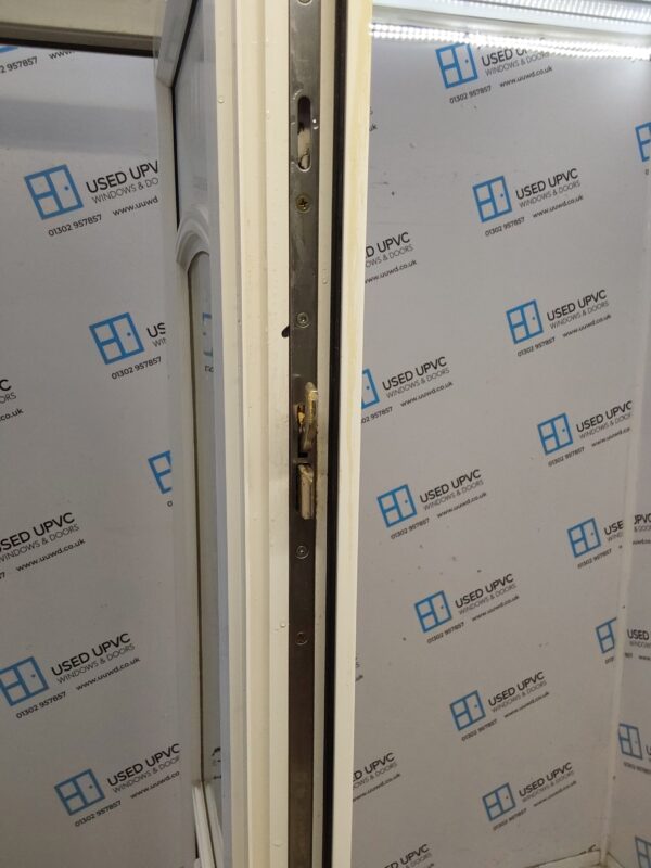 Used White Upvc Front Door 925mm x 2205mm C9D22 - Image 4