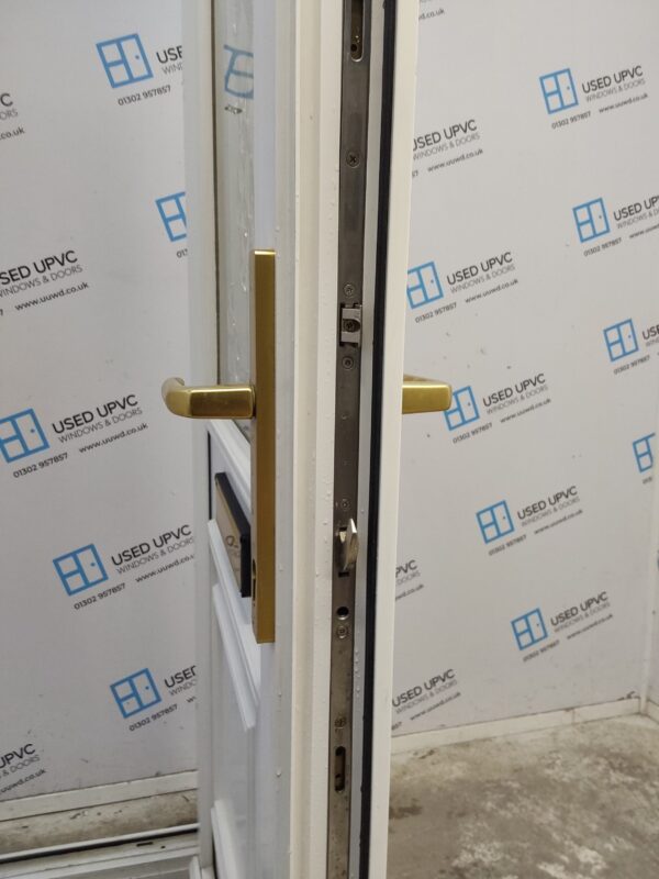 Used White Upvc Front Door 925mm x 2205mm C9D22 - Image 5