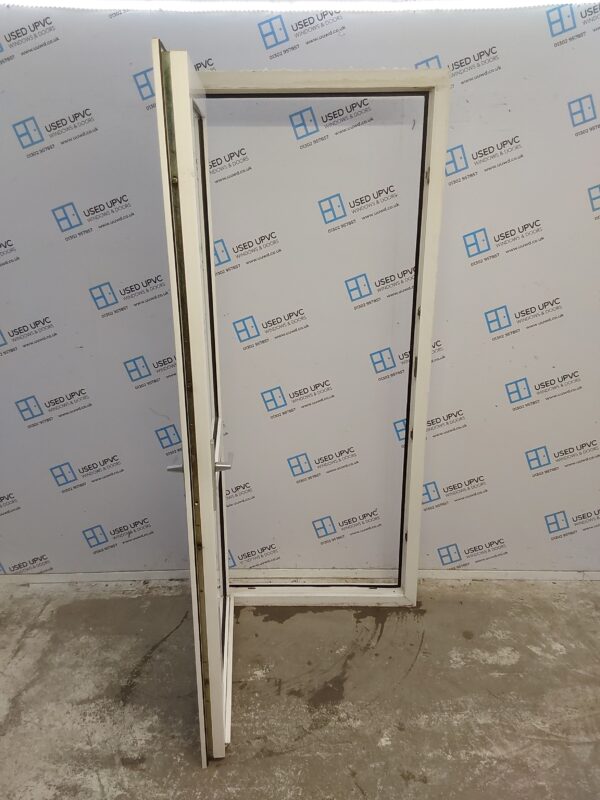 Used White Upvc Back Door 900mm x 2100mm C9D46 - Image 3