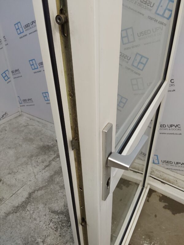 Used White Upvc Back Door 900mm x 2100mm C9D46 - Image 5