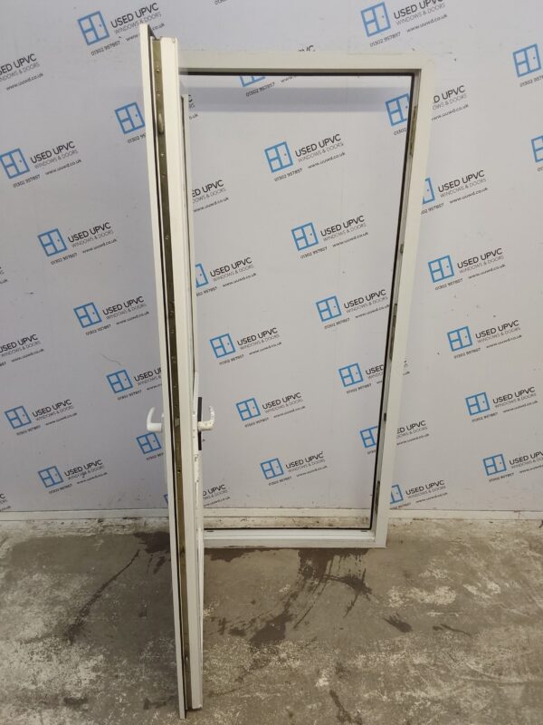 Used White Upvc Front Door 925mm x 1990mm (reduce to 905mm) C9D54 - Image 3