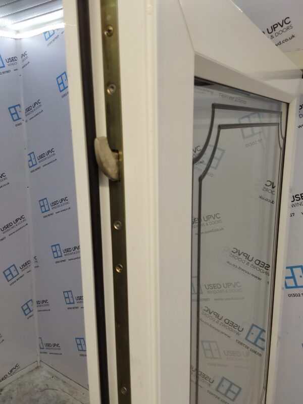 Used White Upvc Front Door 925mm x 1990mm (reduce to 905mm) C9D54 - Image 7