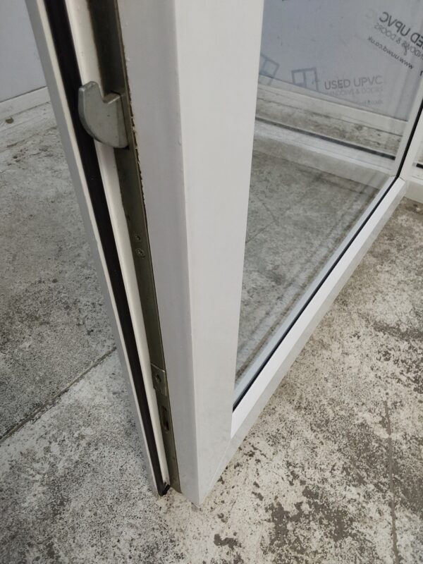 Used White Upvc French Doors 1850mm x 2120mm EA2 - Image 7