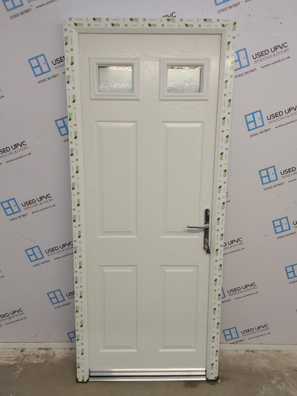 Brand New White Composite Door 850mm x 2020mm C1ND31