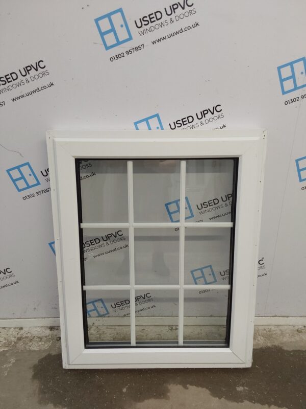 Used White Upvc Window 730mm x 900mm W0018