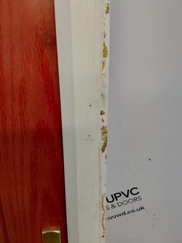 Used Red Composite Front Door 940mm x 2080mm 0179 - Image 13