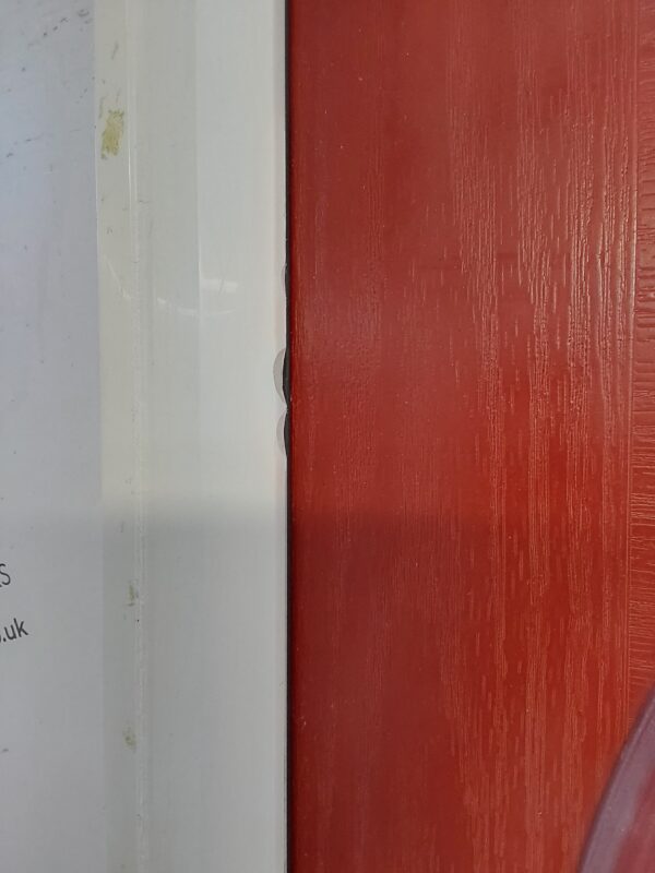 Used Red Composite Front Door 940mm x 2080mm 0179 - Image 7