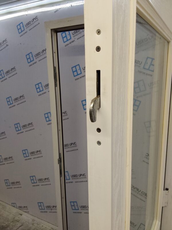 Used Red Composite Back Door 890mm x 2100mm (reduce to 870mm) 0562 - Image 6