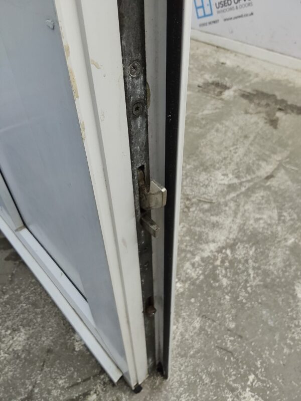 Used White Upvc Back Door 915mm x 2020mm 0690 - Image 6