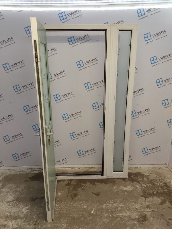 Used Chartwell Green Composite Front Door And Side Panel 1160mm x 2105mm DS014 - Image 3