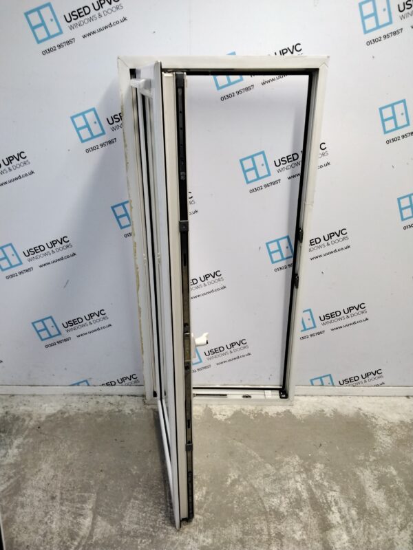 Used white upvc window 630mm wide x 1325mm high USW090 - Image 3