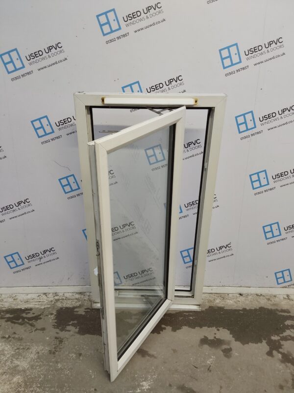 Used White Upvc Window 640mm x 1205mm W0276 - Image 2