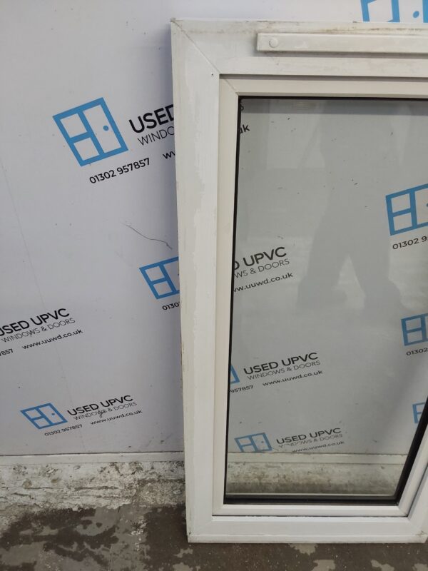 Used White Upvc Window 640mm x 1205mm W0276 - Image 5