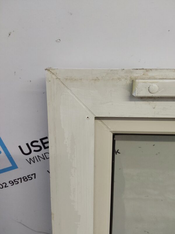 Used White Upvc Window 640mm x 1205mm W0276 - Image 7