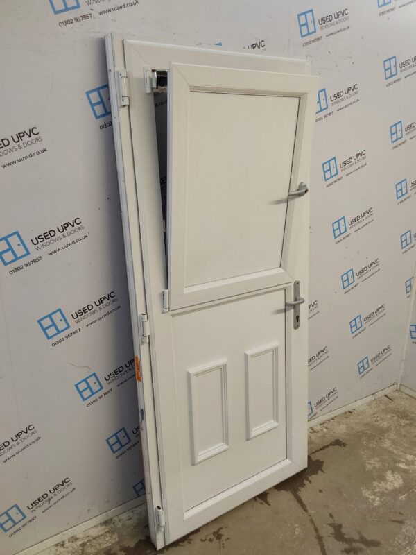 Used Anthracite Grey Upvc Stable Back Door 900mm x 2015mm 0339 - Image 4